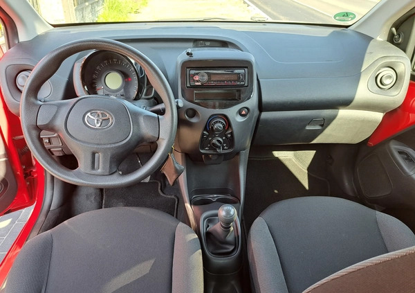 Toyota Aygo cena 39500 przebieg: 51200, rok produkcji 2019 z Opole małe 29